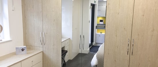 Mirror Look Fitted Wardrobes